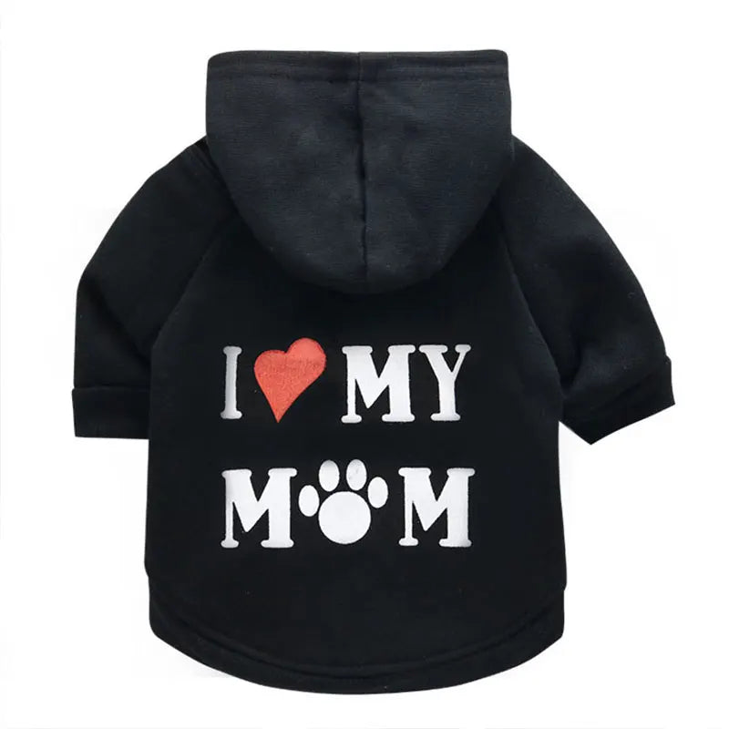 Security Dog Clothes Classic Pet Dog Hoodies Clothes For Small Dog Autumn Coat Jacket for Yorkie Chihuahua Puppy Clothing