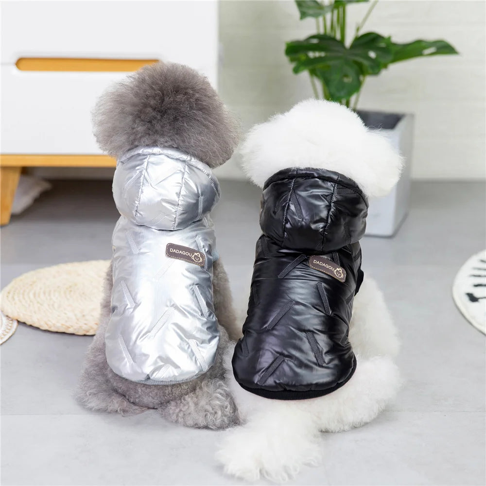 High Quality Pets Dog Clothes Cotton Winter Thicken Jacket Coat Costumes Hoodies Clothes for Small Puppy Dogs Cat Clothing 2021