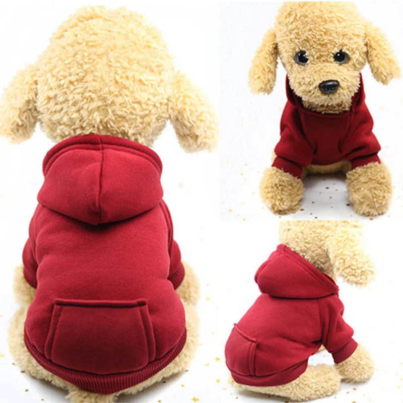 Pet Dog Clothes For Small Dogs Cats Clothing Warm Clothing for Dogs Coat Puppy Outfit Pet Clothes for Large Dog Hoodies Chihuahua 45