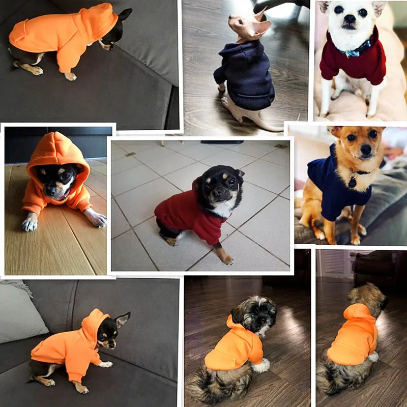 Pet Dog Clothes For Small Dogs Cats Clothing Warm Clothing for Dogs Coat Puppy Outfit Pet Clothes for Large Dog Hoodies Chihuahua 45