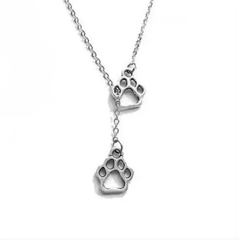 Cat/Dog Claw&Greyhound Dog Dachshund Sausage dog Necklace 50cm Fashion Sweater Chain DIY For Woman Jewelry Best Friend Gifts