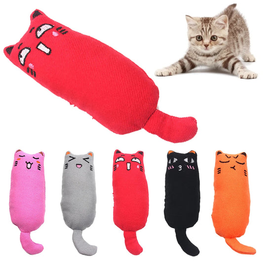 Pet Toy Cute Expression Creative Catnip Cat Toy Pet Chew Toy Molar Teething Funny Cute Toys Toy For Cats Kitten Supply