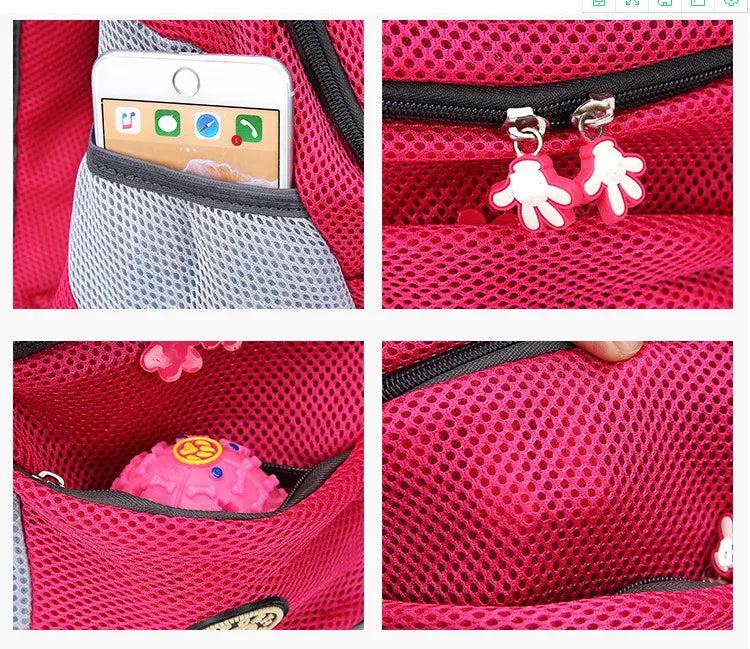 Pet Dog Carrier Bag Carrier For Dogs Backpack  Portable Travel Breathable Dog Bag Outdoor Dog Carrier Bag Pet Carrying Supplies