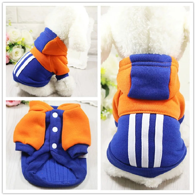 Funny Pet Dog Clothes Warm Fleece Costume Soft Puppy Coat Outfit for Dog Clothes for Small Dogs Clothing Hoodie XS-XXL