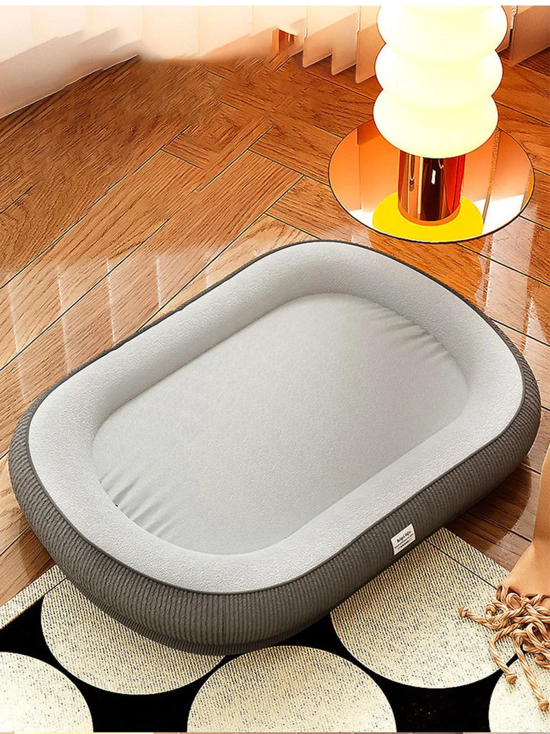 Winter Warm Dog Bed Soft Memory Foam Pet Sleeping Mat for Small Medium Dogs Cats Removable Non-slip Dog Kennel Pet Supplies