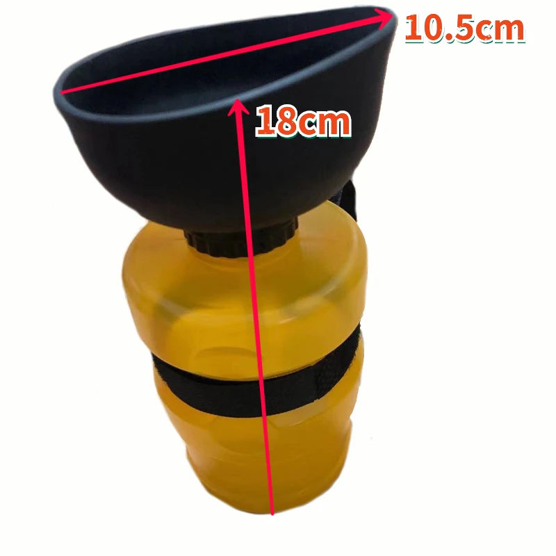 Portable Dog Water Bottle Foldable Pet Feeder Bowl Water Bottle Pets Outdoor Travel Drinking Dog Bowls Drink Bowl Dogs BPA Free