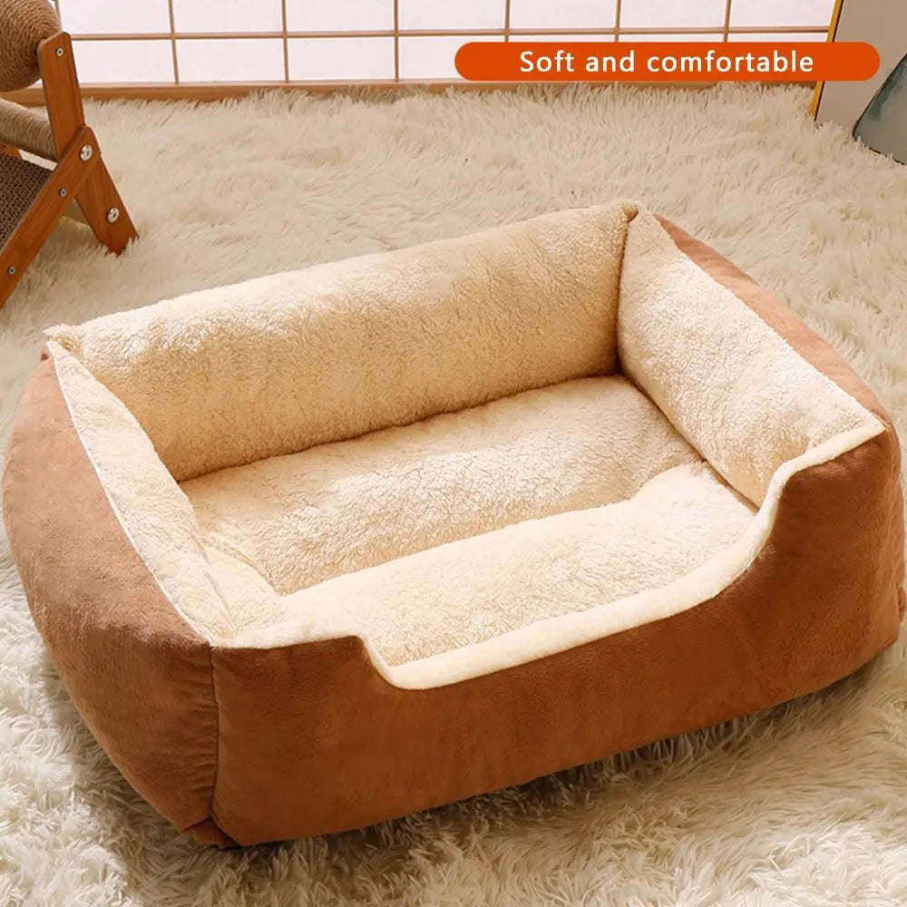 Comfortable Warm Winter Bed for Dog Small Medium Breathable Cat Nest Universal Soft Dog Accessories