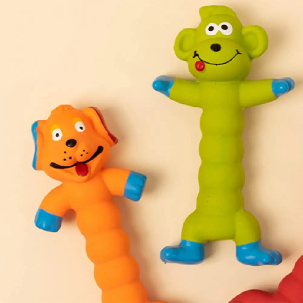 Latex Cartoon Animal Shape Sounding Toy, Tough Doll, Chew Molar Sound, Pet Supplies, Pet Supplies