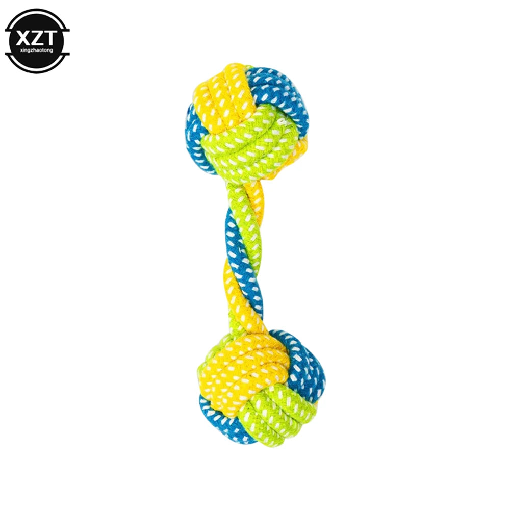 NEW Indestructible Dog Chew Toys Durable Puppy Bite Toy Knitting Rope Teething Dog Toys for Small Large Dogs Aggressive Chewers