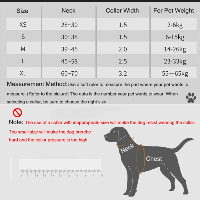 3M Reflective Dog Collar Night Safety Honeycomb Net Breathable Comfortable Explosion-Proof Nylon Dogs Collar For Large Small Pet