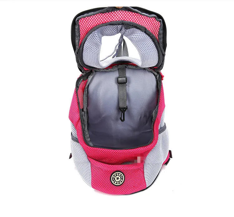 Pet Dog Carrier Bag Carrier For Dogs Backpack  Portable Travel Breathable Dog Bag Outdoor Dog Carrier Bag Pet Carrying Supplies