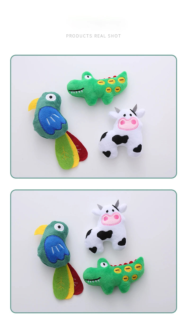 Cat Toy Kitten Teething Chew Supplies Cow Design Entertaining Toy For Teaser Entertaining Interactive Small Cat Friendly