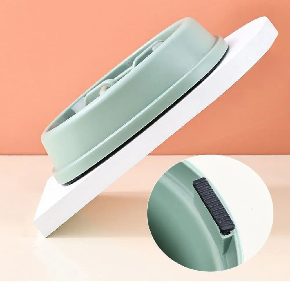 Pet Feeding Tool Plastic Dog Slow Food Bowl Portable Anti Choking Cat Feeder Anti Spill Anti Slip Pet Feeding Basin Kitten