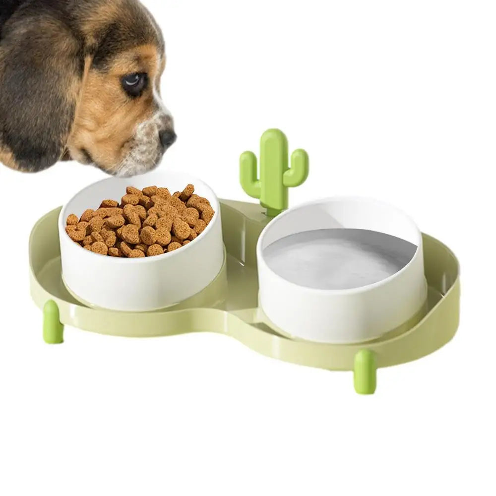 Dog Food Bowls Tilted Dog Cat Water And Food Bowls Pet Bowls For Small Medium Large Dogs Cats Pet Food Water Feeder Puppy