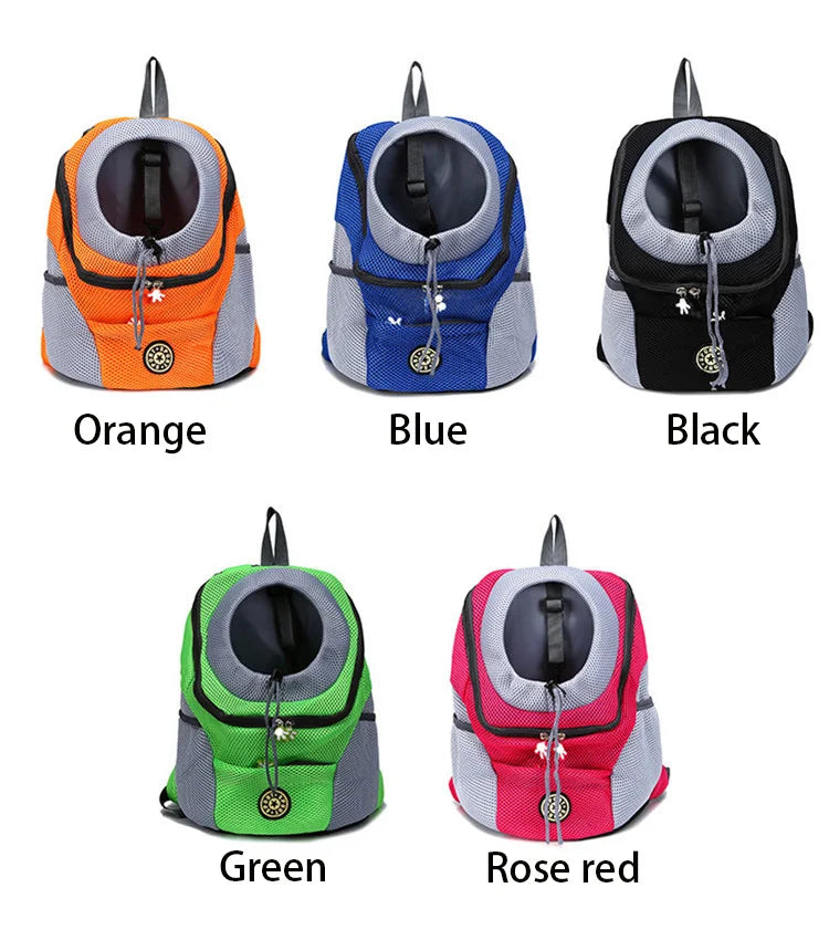 Pet Dog Carrier Bag Carrier For Dogs Backpack  Portable Travel Breathable Dog Bag Outdoor Dog Carrier Bag Pet Carrying Supplies