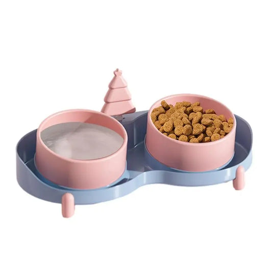 Dog Food Bowls Tilted Dog Cat Water And Food Bowls Pet Bowls For Small Medium Large Dogs Cats Pet Food Water Feeder Puppy