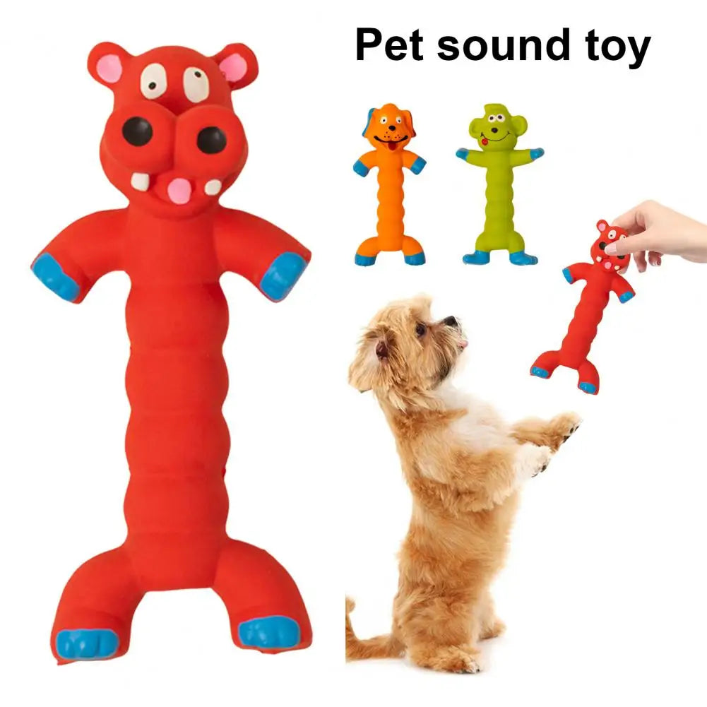 Latex Cartoon Animal Shape Sounding Toy, Tough Doll, Chew Molar Sound, Pet Supplies, Pet Supplies