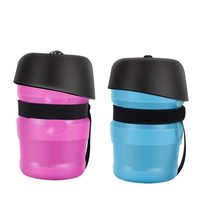 Portable Dog Water Bottle Foldable Pet Feeder Bowl Water Bottle Pets Outdoor Travel Drinking Dog Bowls Drink Bowl Dogs BPA Free