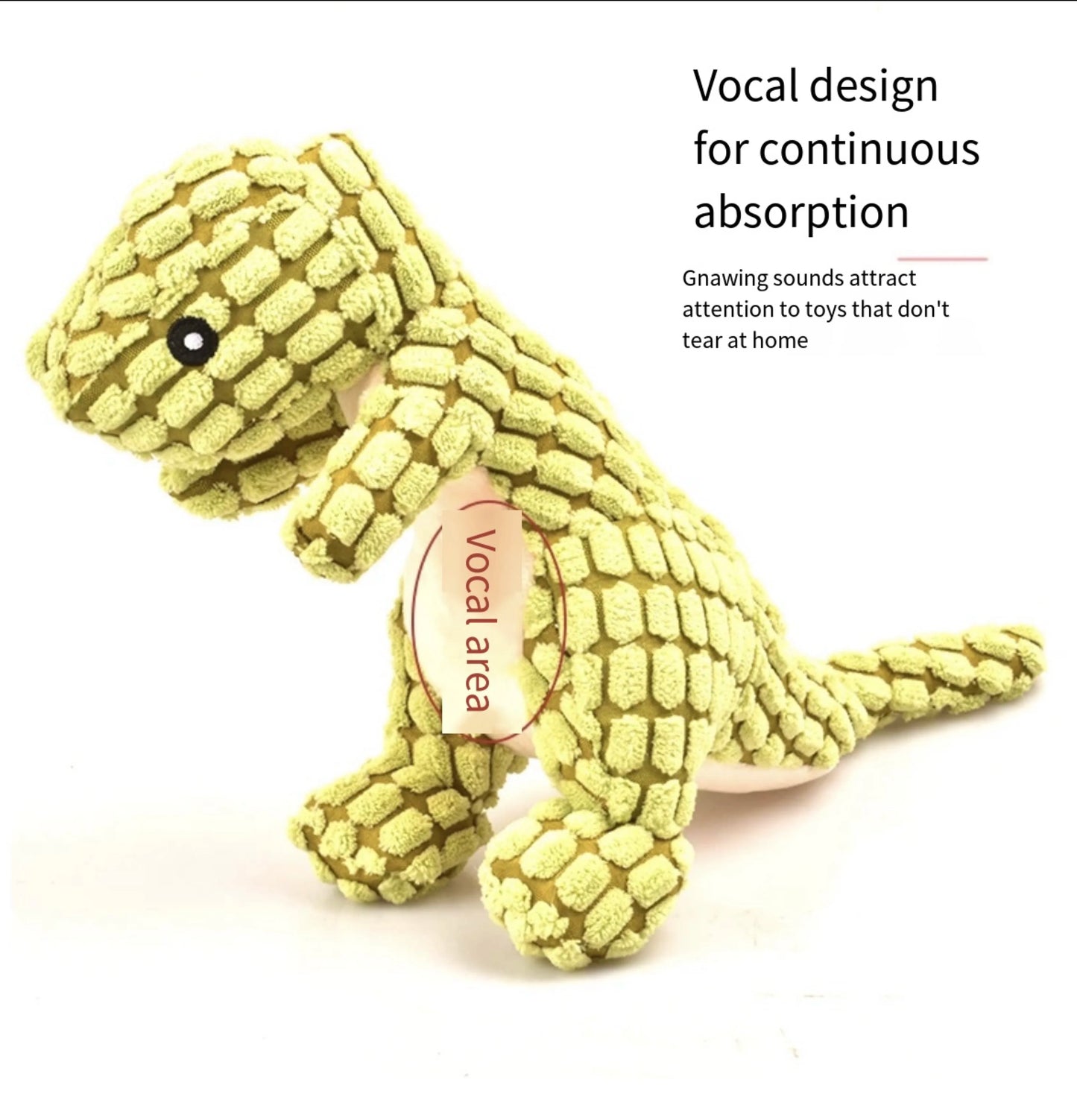 Cats and Dogs Pet Plush Dinosaur Toys Interactive Dog Chew Toys Plush Stuffing Pet Supplies Dog Toys for Small Dogs