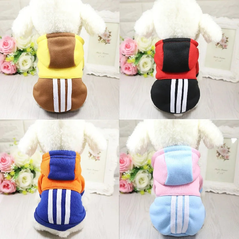 Funny Pet Dog Clothes Warm Fleece Costume Soft Puppy Coat Outfit for Dog Clothes for Small Dogs Clothing Hoodie XS-XXL