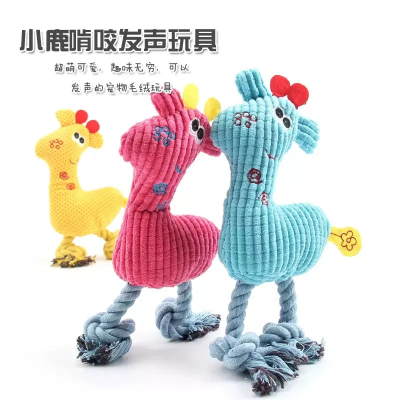 Cats and Dogs Pet Plush Dinosaur Toys Interactive Dog Chew Toys Plush Stuffing Pet Supplies Dog Toys for Small Dogs