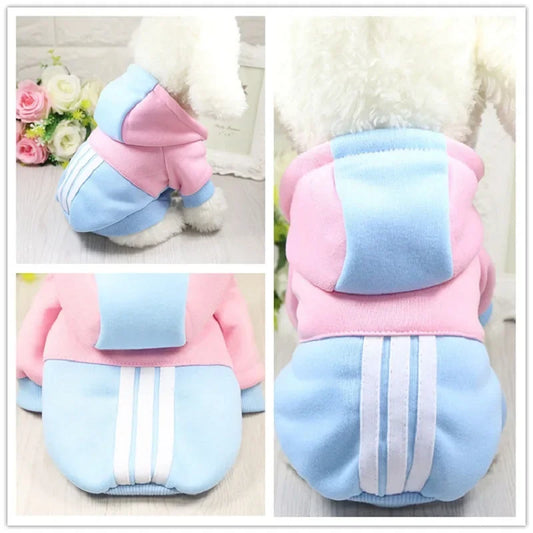 Funny Pet Dog Clothes Warm Fleece Costume Soft Puppy Coat Outfit for Dog Clothes for Small Dogs Clothing Hoodie XS-XXL