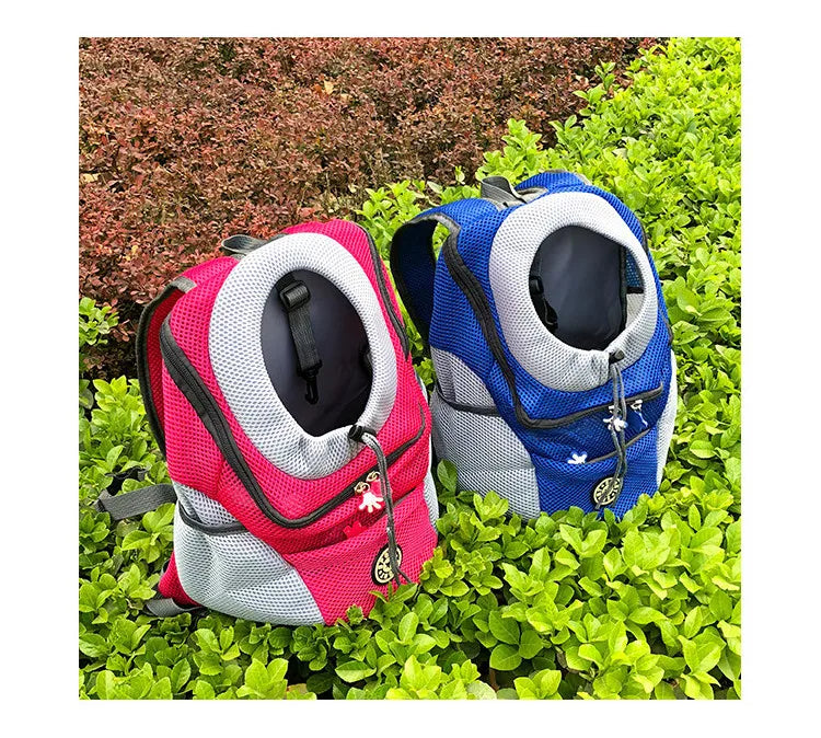 Pet Dog Carrier Bag Carrier For Dogs Backpack  Portable Travel Breathable Dog Bag Outdoor Dog Carrier Bag Pet Carrying Supplies