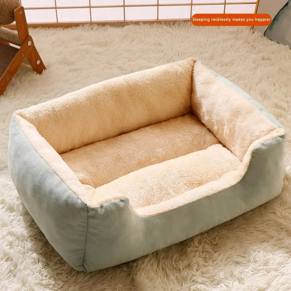 Comfortable Warm Winter Bed for Dog Small Medium Breathable Cat Nest Universal Soft Dog Accessories