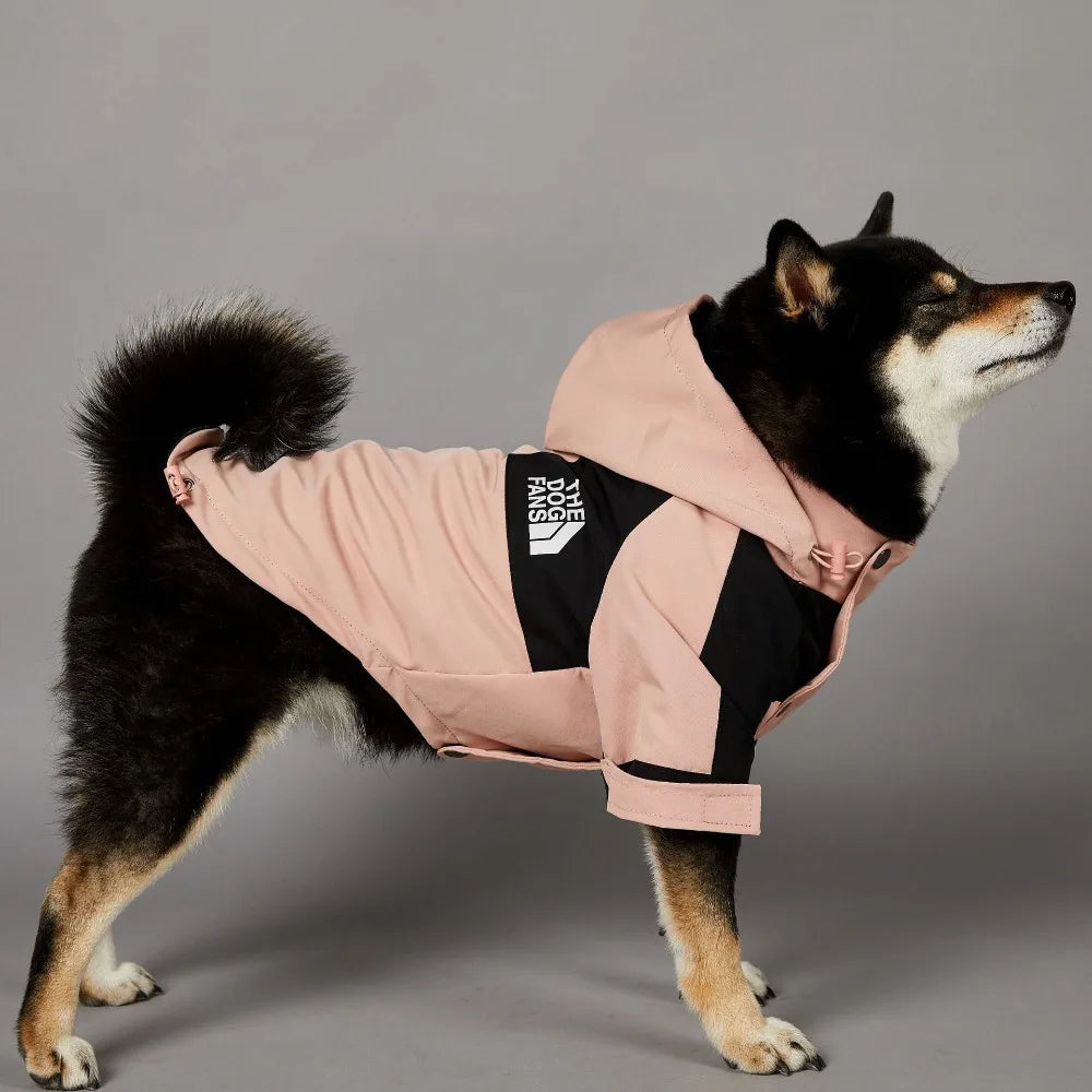 Dog Clothes Raincoat For Small Big Dogs Wind Coat Windbreaker French Bulldog Hoodie For Dogs Clothes Jacket Chihuahua