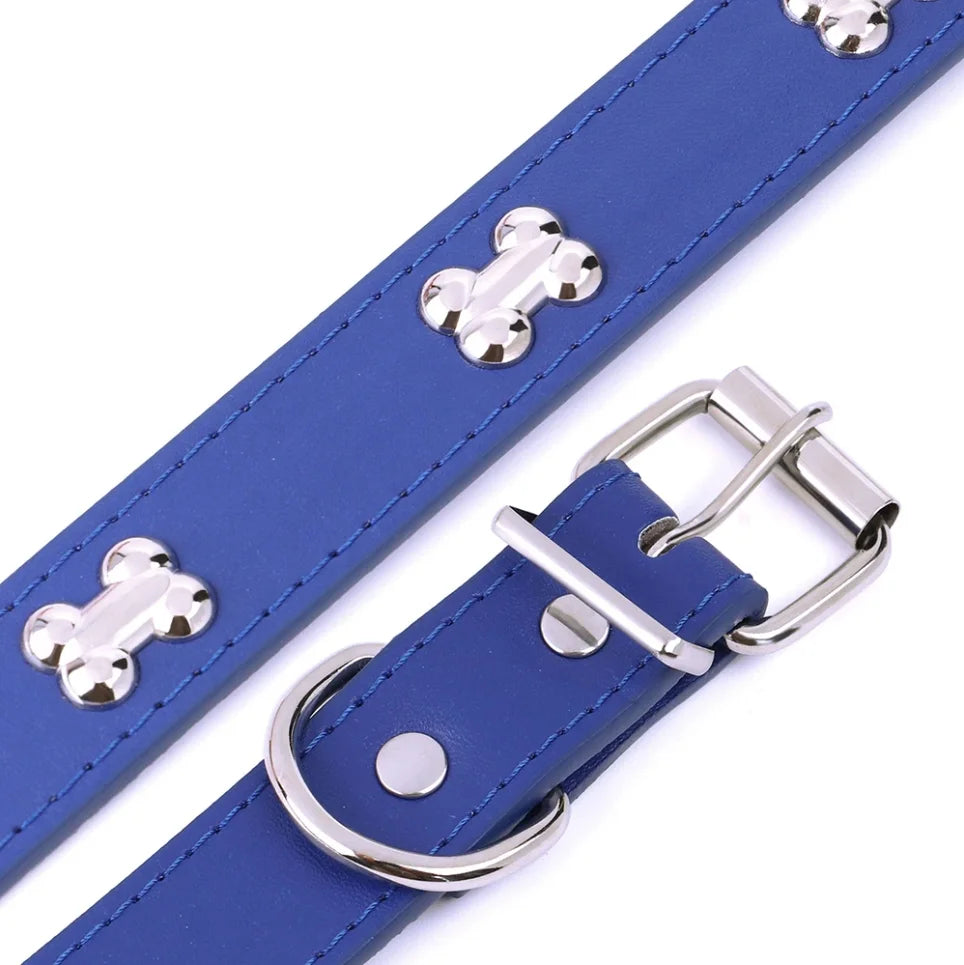 Leather Dog Collar For Big Dogs Cats Adjustable Pet Dog Collar Luxury Designer For Small Dogs Leather Accessories