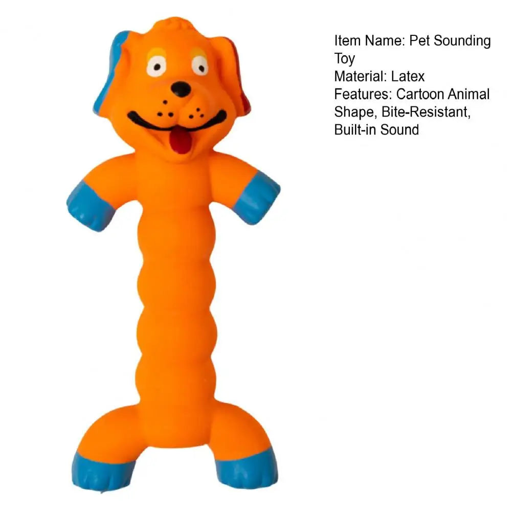 Latex Cartoon Animal Shape Sounding Toy, Tough Doll, Chew Molar Sound, Pet Supplies, Pet Supplies